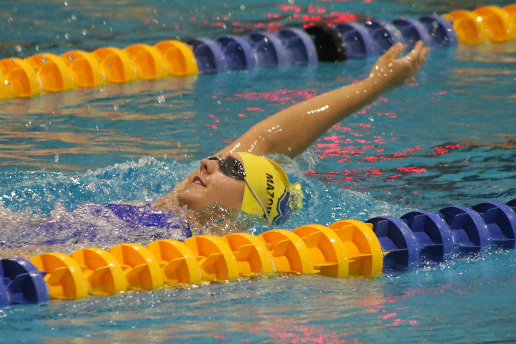 Rice Lake girls swim and dive vs Menomonie 9-10-20
